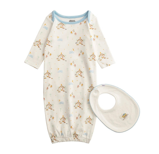 Nativity Gown & Bib Set