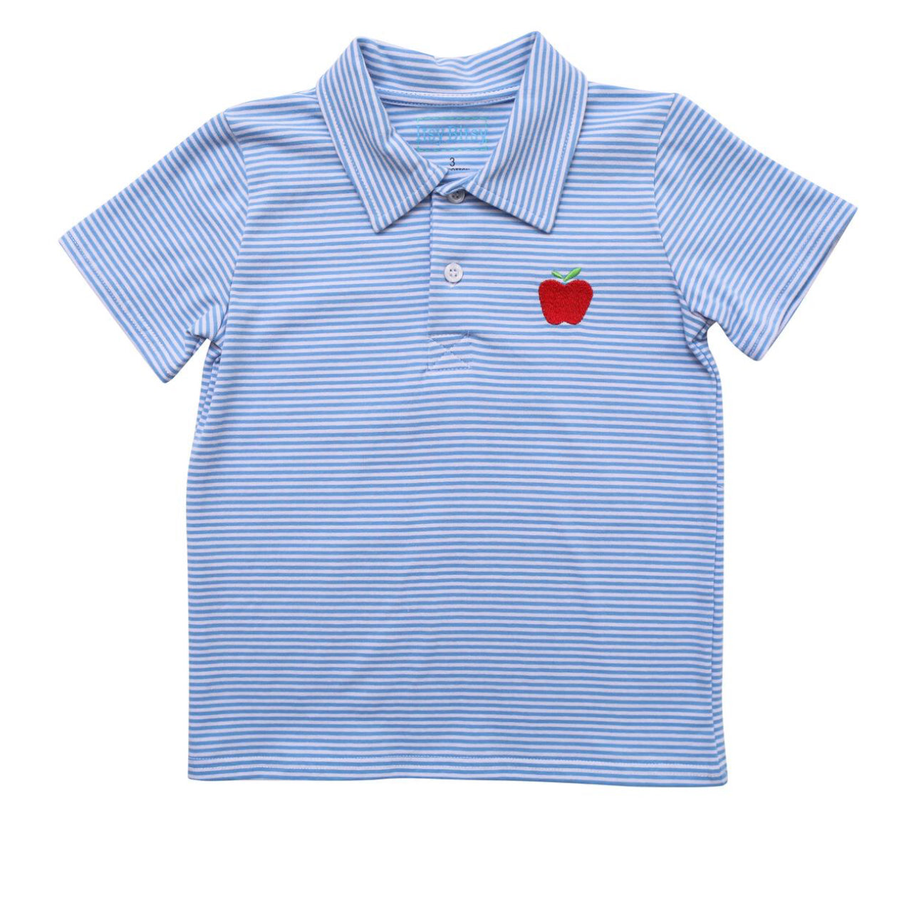 Blue apple polo