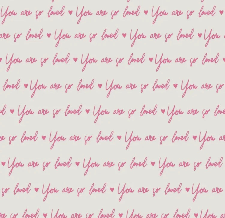 So Loved Pink Pajama Set