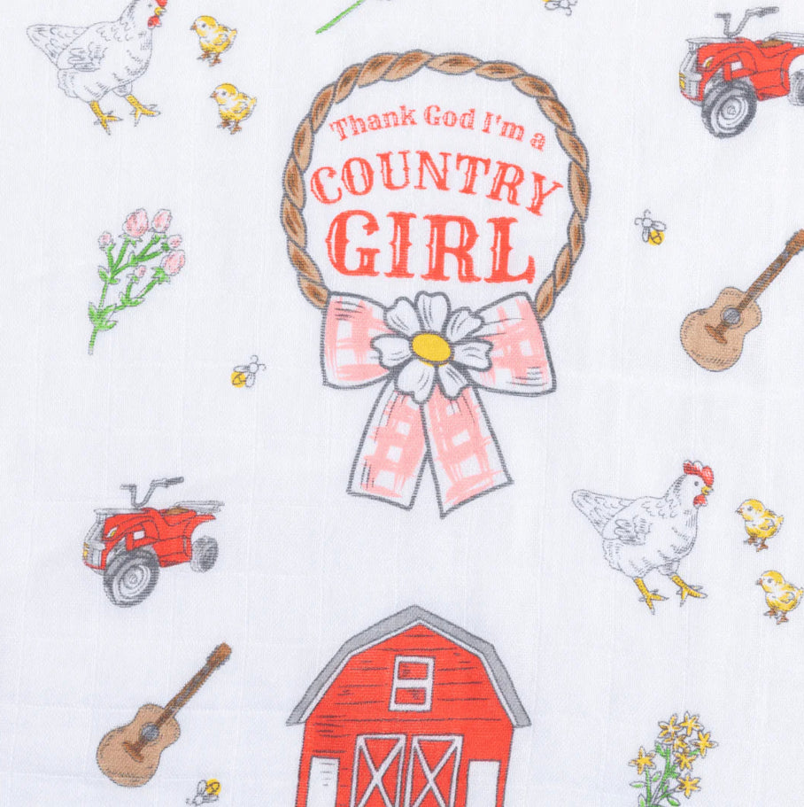 country girl burp set