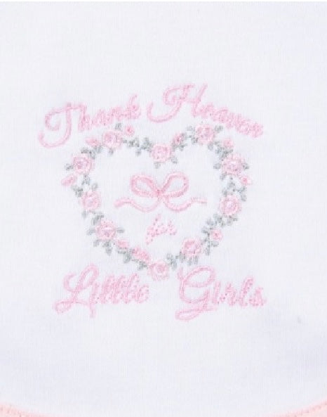 Girl Thanks Bib