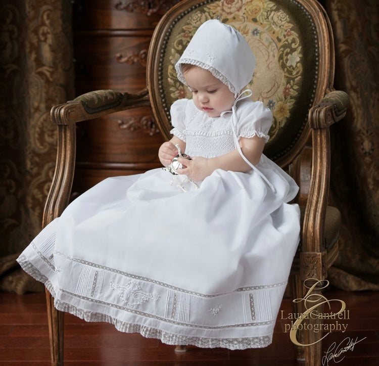 Feltman Brothers Pearl Embroidery Special Occasion Gown Set