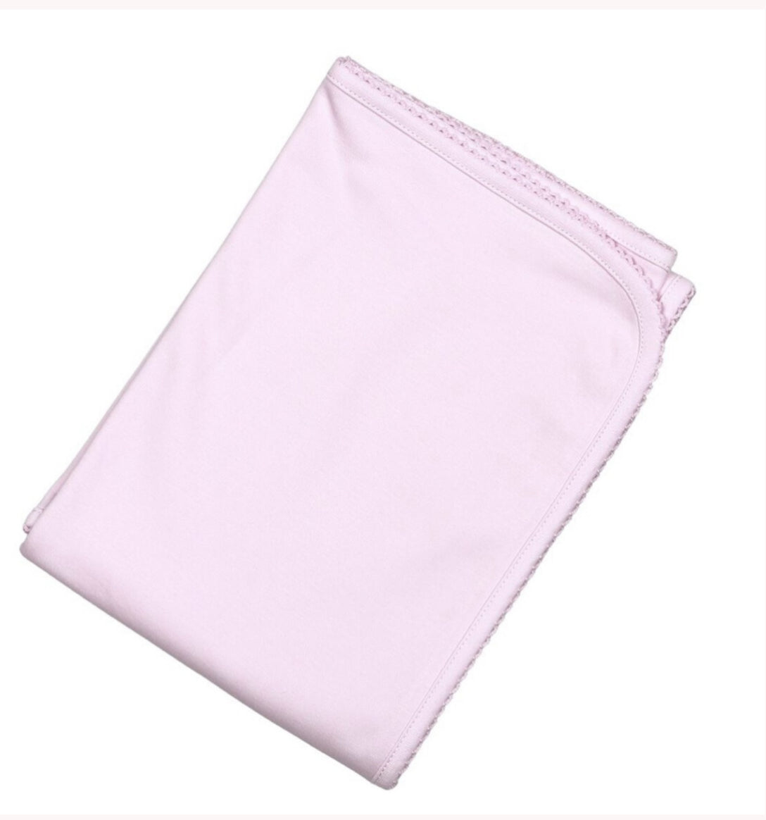 baby loren pink blanket