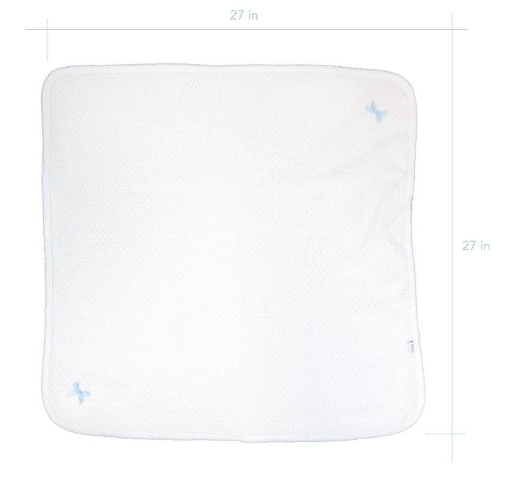 Paty Knit Receiving Blanket