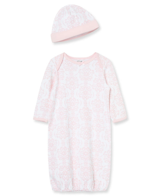 Damask Gown w/ hat