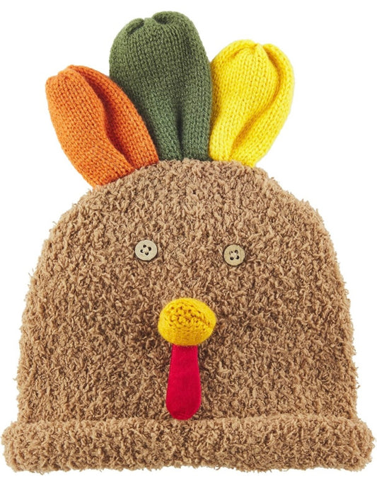 Chenille turkey hat