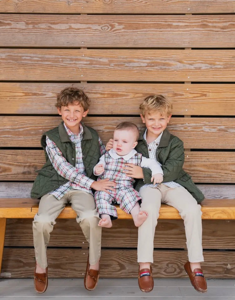 Derby Field Boys Vest Green