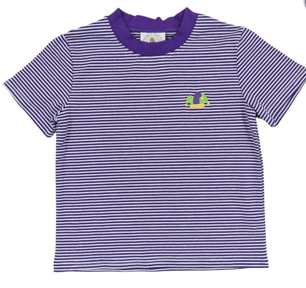 Purple Mardi Gras tshirt