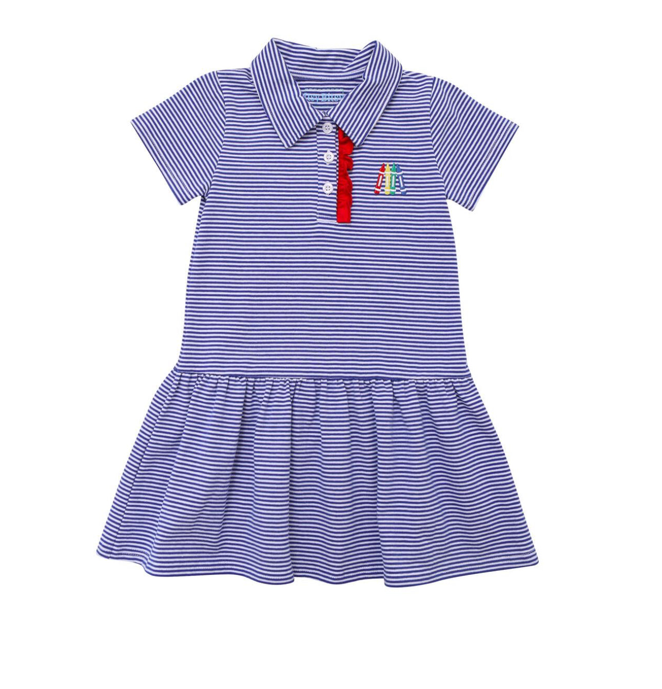 Crayon polo dress