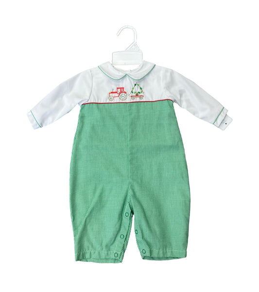 Green Christmas Train Longall