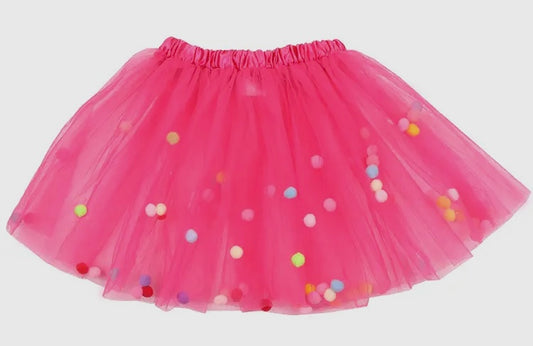 Hot pink Pom Pom tutu