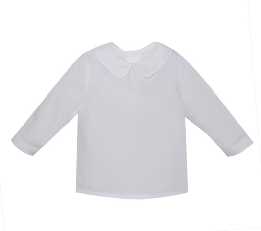 White Boy Peter Pan Long sleeve Shirt