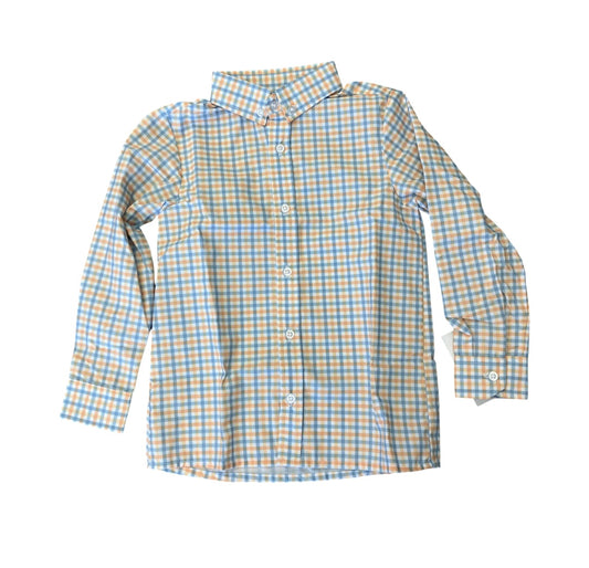 Fall Plaid Garden Leo Oxford Shirt