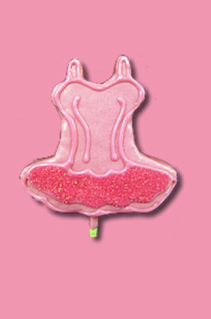 Ballet Tu Tu Chocolate Covered Rice Crispy Treat - large