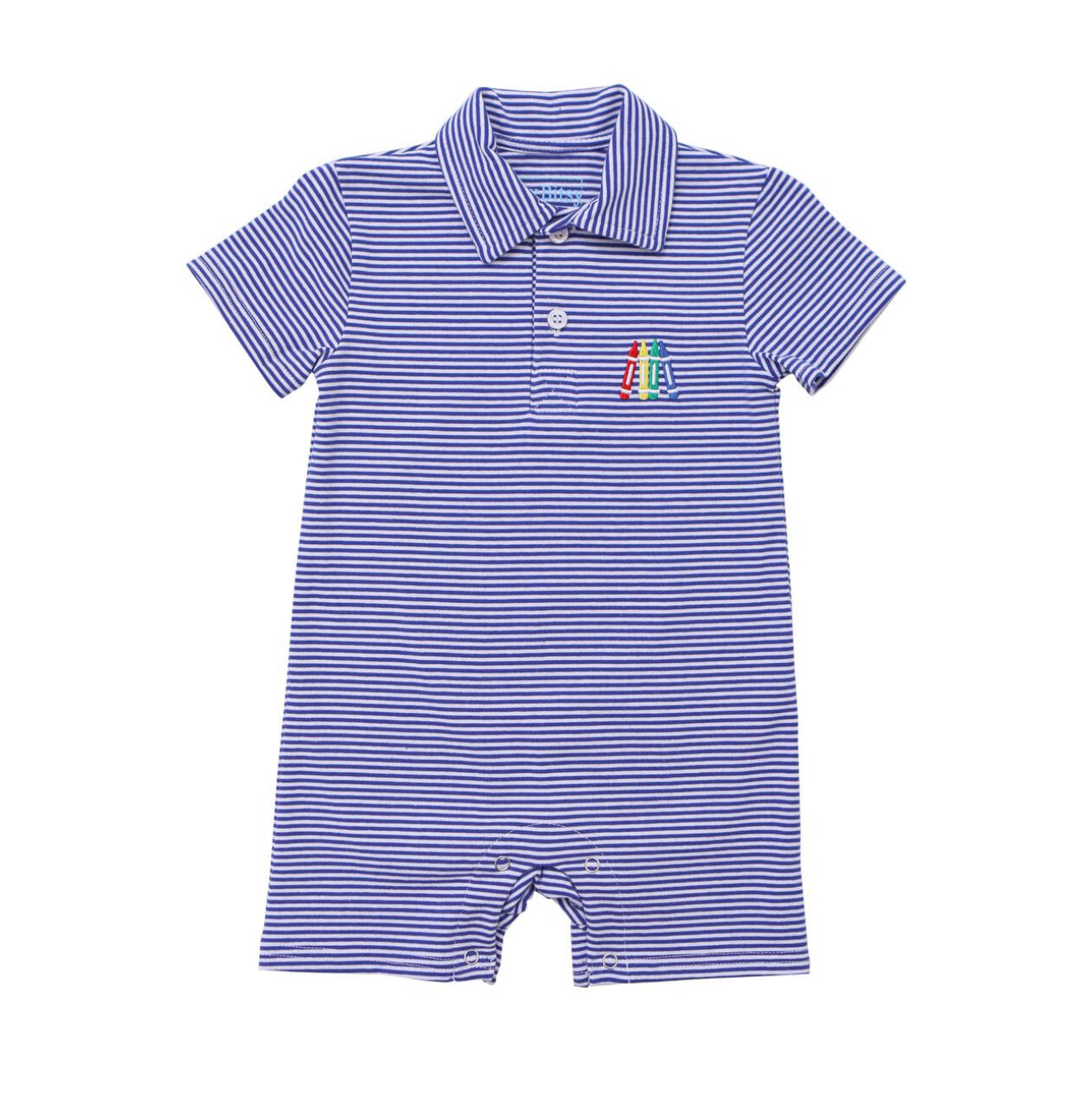 Crayon Polo Romper