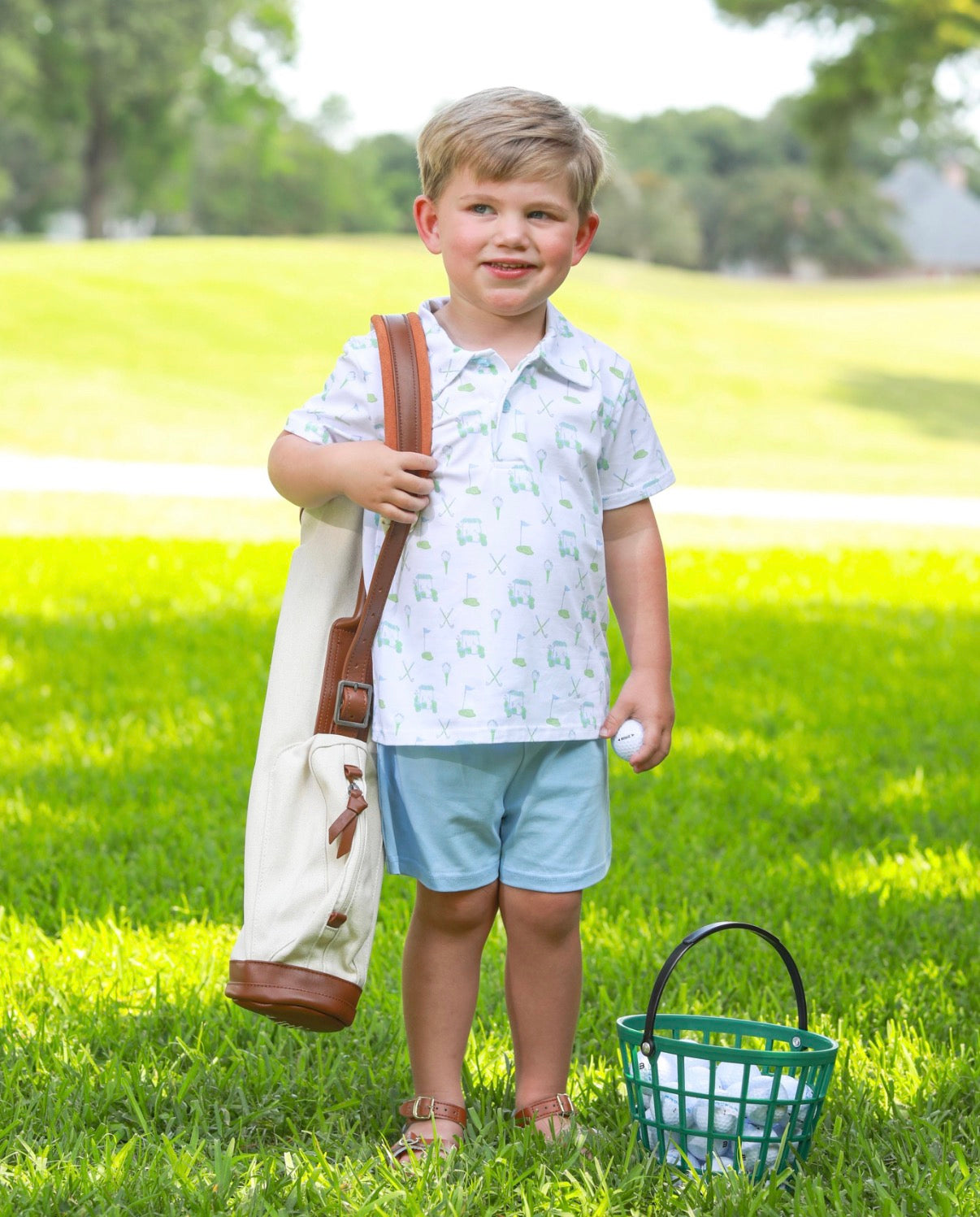 Caddy Club Polo Short Set