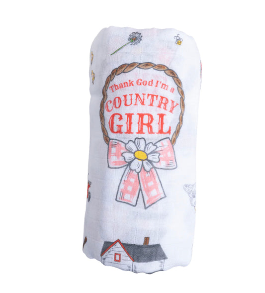 country girl swaddle