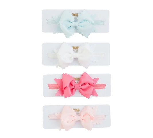 Scallop headband