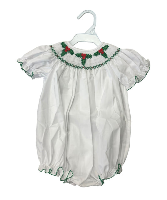 Smocked Holly Bishop Bubble