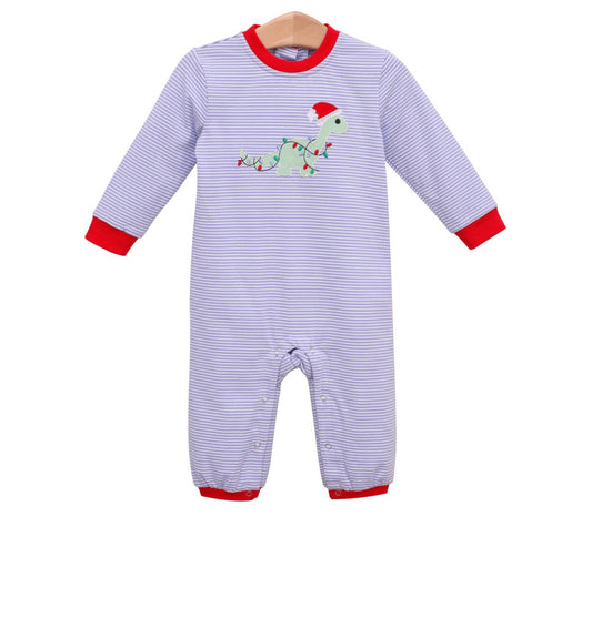 Christmas Dino Romper