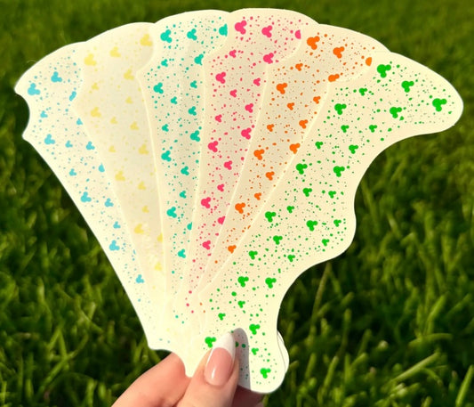 Mickey Mouse Face Sparkles/Face Freckles