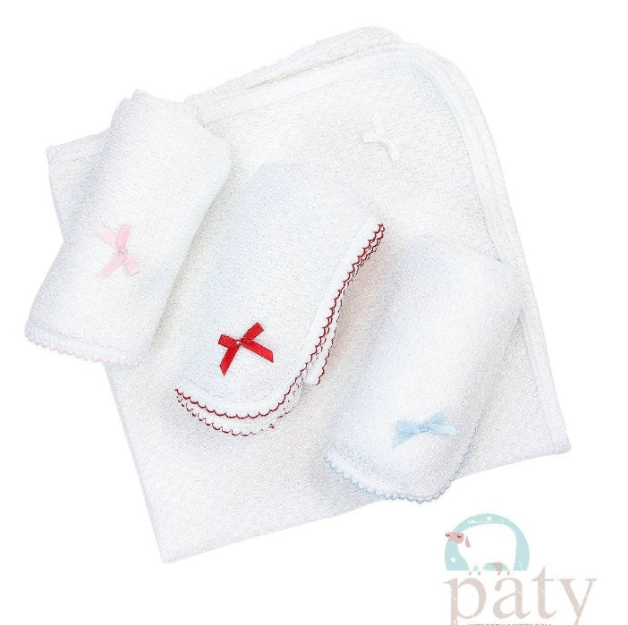 Paty Knit Receiving Blanket