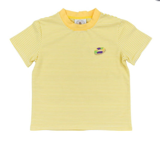 Yellow Mardi Gras tshirt