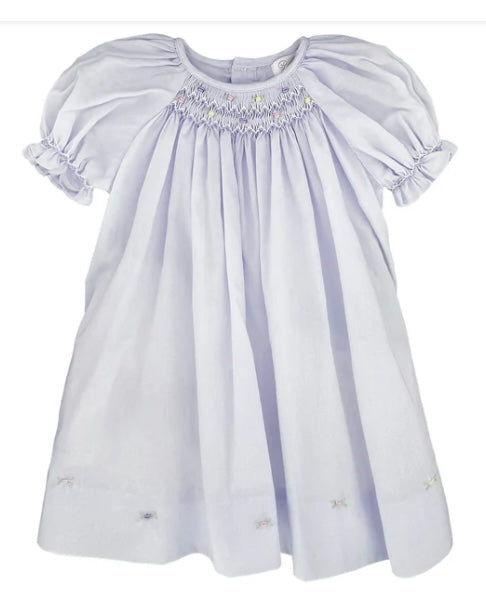 Lavender Smocked Day Dress