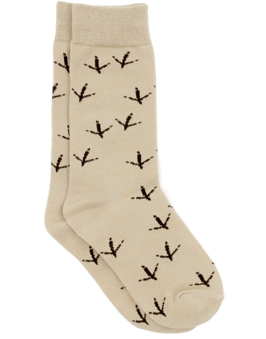 Lucky Duck Socks-Turkey Tracks