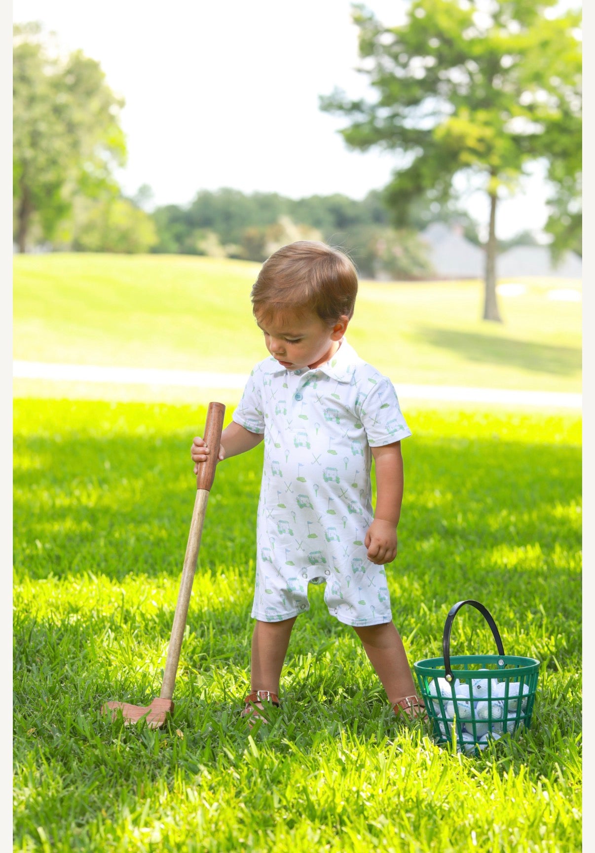 Caddy Club Polo Romper
