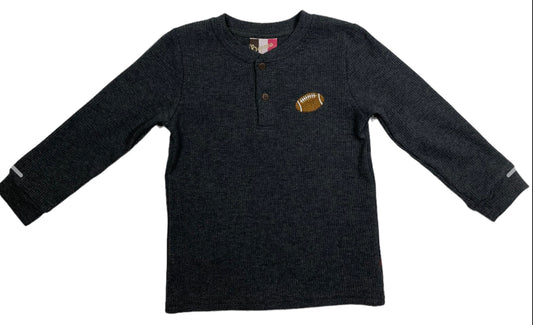 Boys Henley Shirt Football