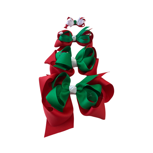 Christmas Layered Bows