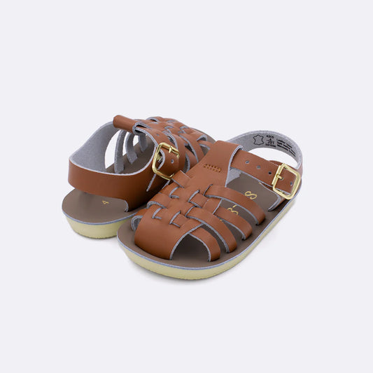 Saltwater Sandal-Tan Sailor