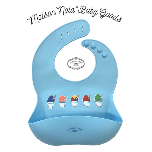 Snowball Silicon Bib