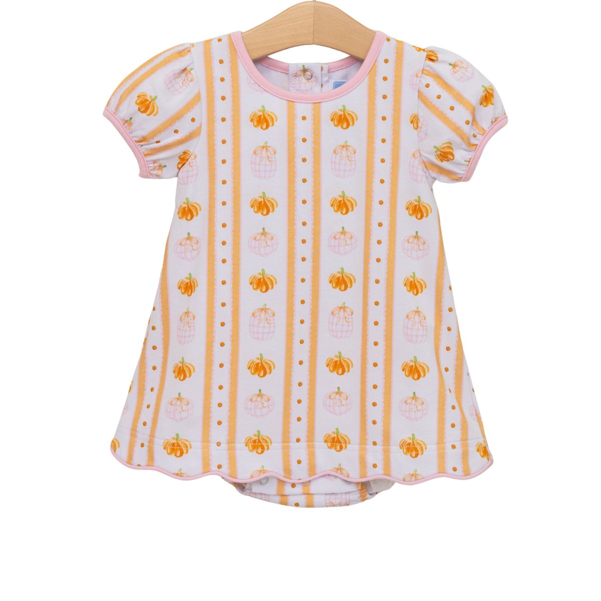 Pumpkin Patch Scalloped Onsie