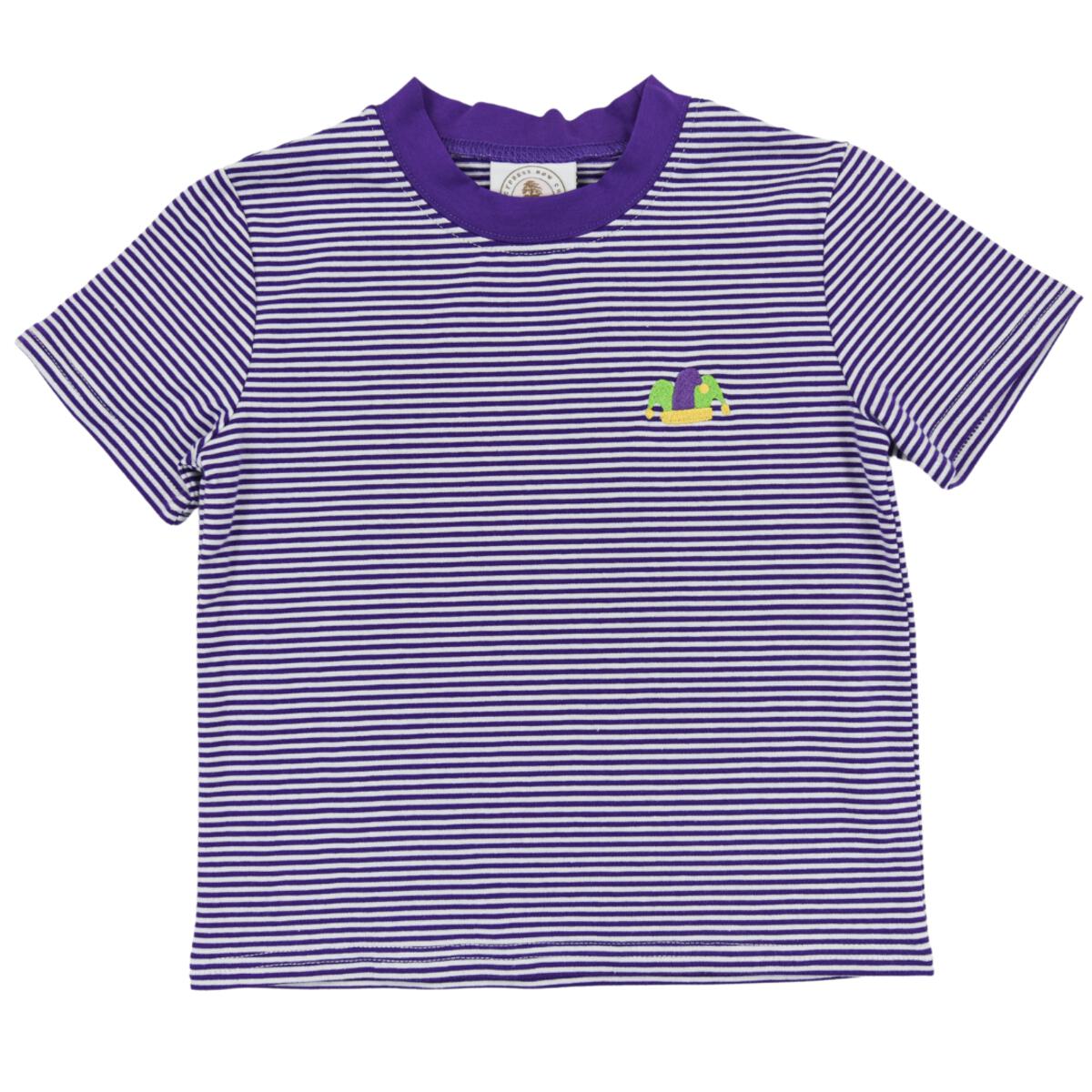 Purple Mardi Gras Jester  Shirt