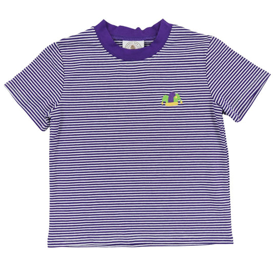 Purple Mardi Gras Jester  Shirt