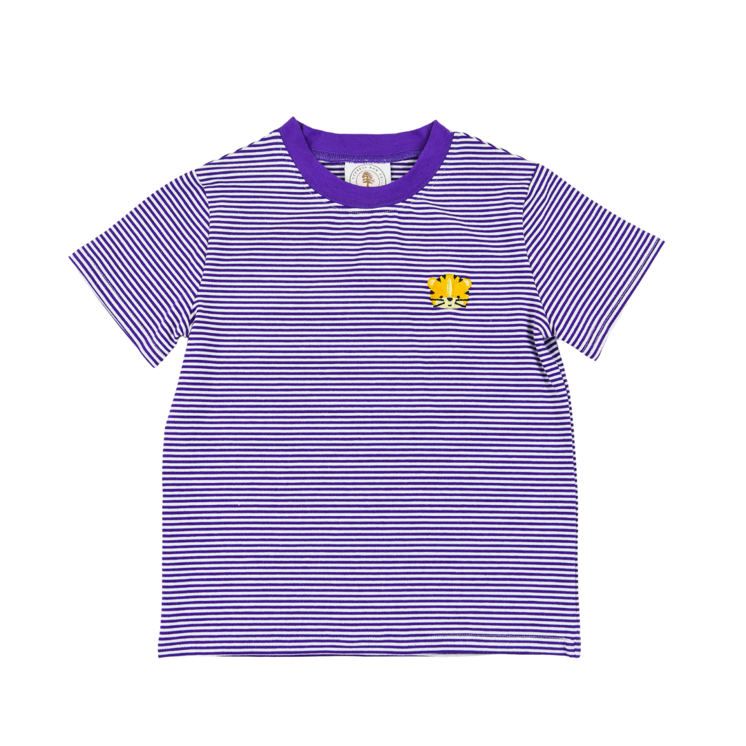Fan Zone Purple Crew Tee