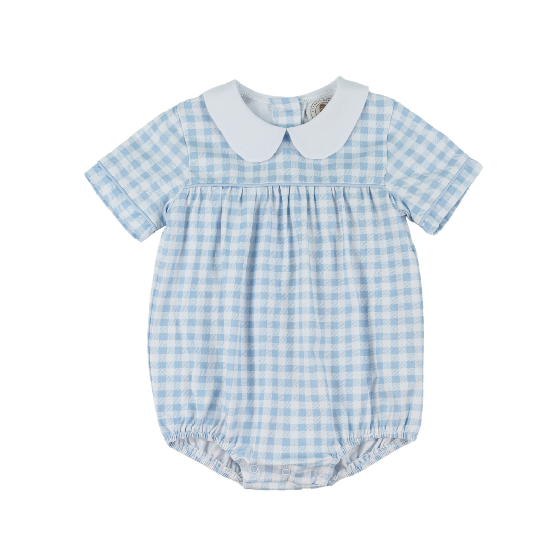 Blue Gingham Bubble