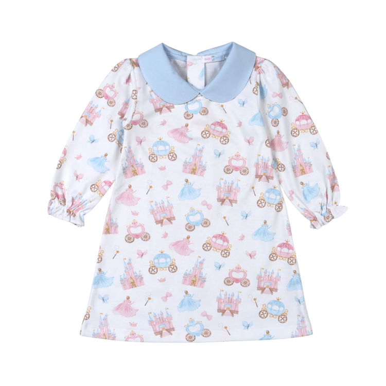 Princess and Castles Pima Collar Dress