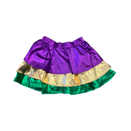 Mardi Gras Skort