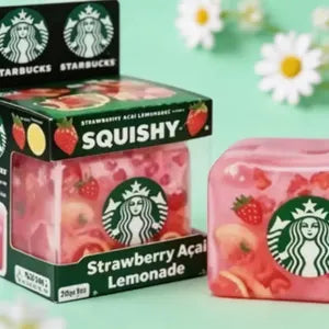 Starbucks Strawberry Acai Lemonade Sensory Slow Rise Cube