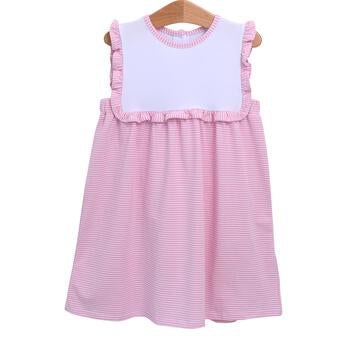 Light pink stripe dress