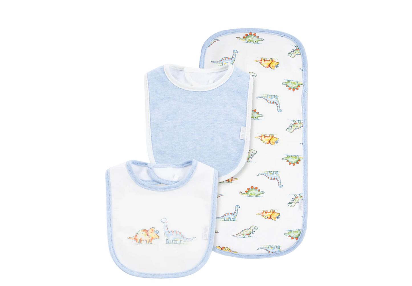 Dinomite Bib and Burp Set