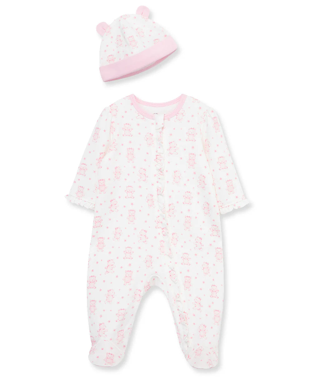 Joyful Bears Footie and Hat