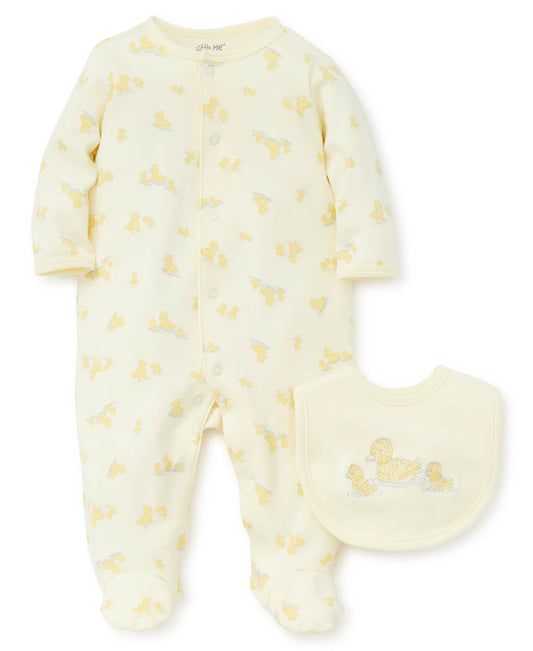 Ltl Ducks Footie and Bib