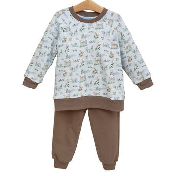 Woodland Friends French Terry Set
