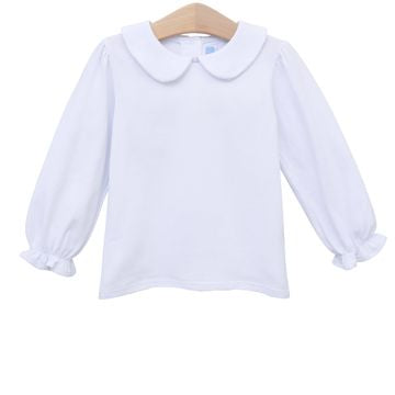Peter Pan Long Sleeve Blouse