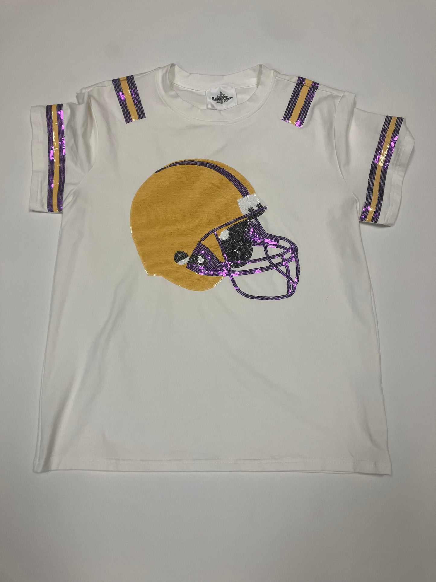 Ladies Sequin Lsu Shirt