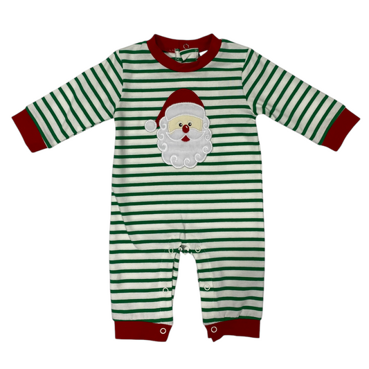 Santa Appliqué Boy Romper